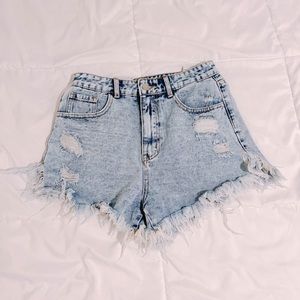 Blue Jean Shorts